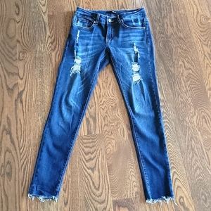 KanCan Denim Distressed Jean, Women's Size 3, 25